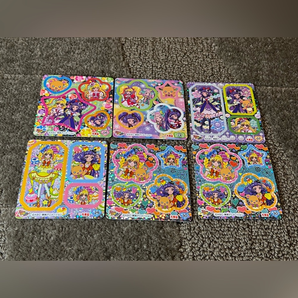 Witchy Pretty Cure! / Mahoutsukai Precure! Sticker Sheet Set Japan Anime Kawaii
